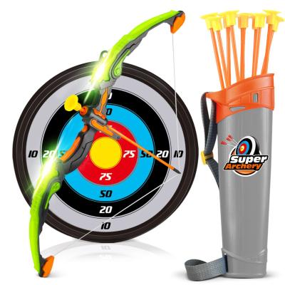 China Archery Arrow Target Archery Set Kid Hunting Shooting Archery Sport Kids Outdoor Game Outdoor Game With 10 Suction Cups for sale