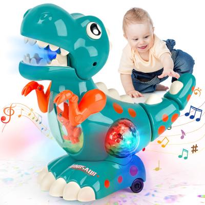 China Safety Baby Toys Dinosaur Toys Early Development Music Toys Healthy And Light for sale