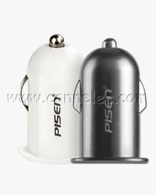 China original Pisen car charge, car charge for all cell phone models, original Pisen charger for sale