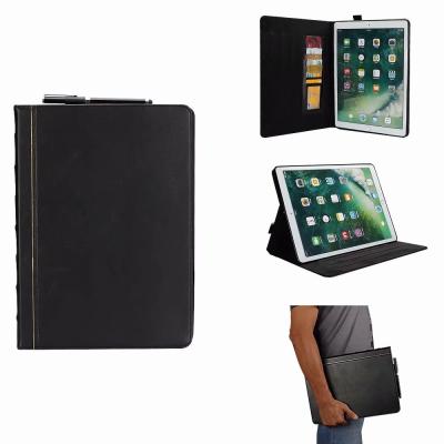 Chine Ipad air 1/2/Ipad pro 10.5''/Ipad pro 9.7''/Ipad 2017/Ipad 2018/Ipad mini 1 2 3 4 wallet leather case with pen holder à vendre