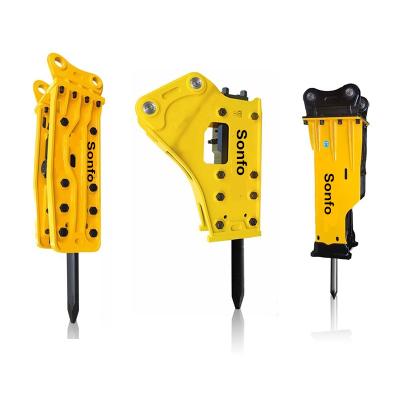 China demolition rock breaker sb81 soosan hydraulic premium hydraulic breaker range for sale