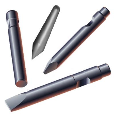 China Hydraulic Hammer Breaker ROCK BREAKER EXCAVATOR HAMMER H160 H160CS SPARE PARTS CHISEL TOOL BIT 160MM for sale