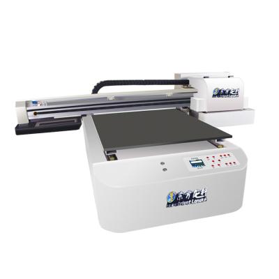 China Printing 6090S UV Printer Small Size Flatbed Printer Machine Digital Inkjet Materials Printing for sale