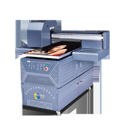 China Hotels high precision digital fabric flatbed printer, digital photo printing machine price, direct on garment printing machine for sale