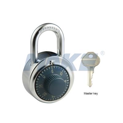 China MK710 Locker Dial Combination Padlock DO Lock With Master Key for sale