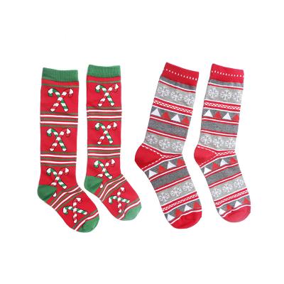 China Wholesales Breathable Jacquard Knit Snowflake Winter Indoor Wholesales Jacquard Knit Snowflake Winter Socks Indoor Women Kids for sale