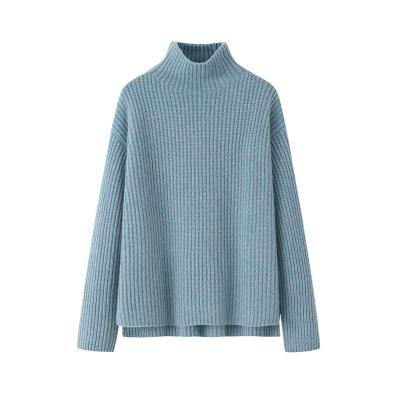 China 2022 Hot Selling Anti-wrinkle New Product Good Quality Guaranteed Women Unique Knitted Custom Wool Sweater for sale