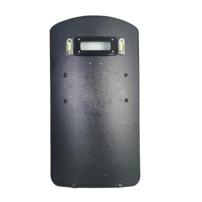 China Security Protection Light Flash Led With Tip Level IIIA Level III Ballistic Bulletproof Armor Shield for sale