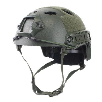 China FAST ArmyGreen New Color FAST Tactical Helmet Has Holes for sale