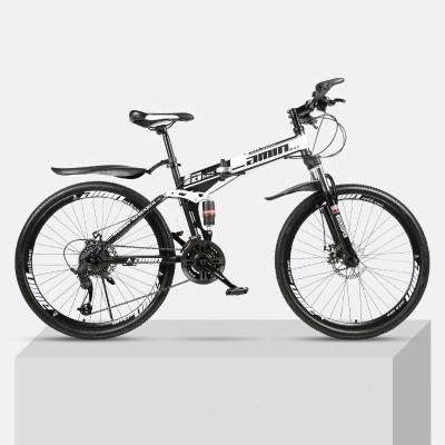 China Floding bicycle factory supply 26 inch 21/24/27 speed folding mountain bike /foldable bycycles mountain bike for sale