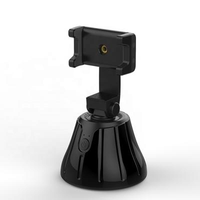 China Portable Face Recognition Travel 360 Live Video Record Motion Rotating Shooting Phone Holder Desktop Auto Tracking Smart Mount for sale