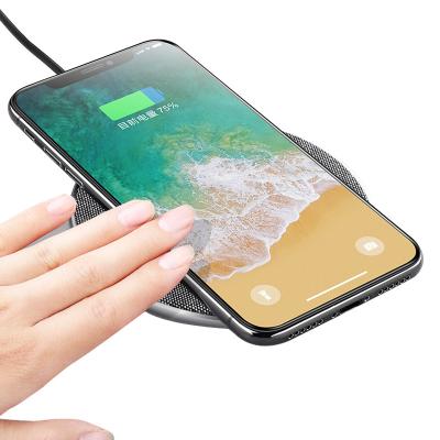 China Wholesale Fast Power Bank Wireless Charger Cloth Qi 10W Universal Mobile Phone Wireless Charger Stand For Samsung Wireless Charger for sale