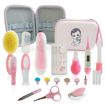 China Simple Baby Care Kit Supplies Scissors Thermometer Nasal Aspirator Baby Skin Care Kit for sale