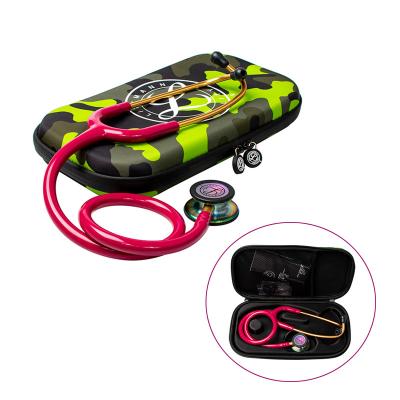 China Travel Waterproof Shockproof Dustproof Case for 3M Littmann Classic III/Lightweight II S.E. Cardiology IV Stethoscope with camouflage and waterproof material for sale