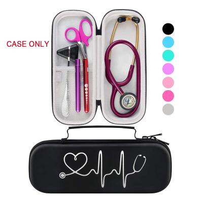 China Waterproof Shockproof Dustproof Stethoscope Case for 3M Littmann Classic III, Lightweight II S.E, Acoustica MDF Deluxe Stethoscopes with Extra Room for Medical for sale