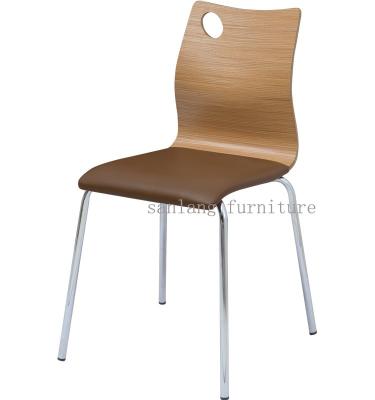 China Alibaba Waterproof Restaurant Leaning Plywood Furniture Cafe Chair for sale