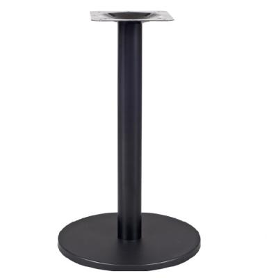 China Foshan Factory Regular Style Industrial Round Cast Metal Dining Table Base Leg With Powder Coated for sale