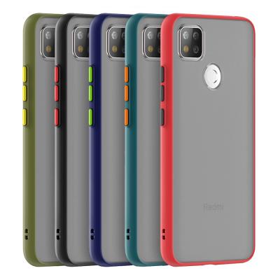 China Matte Soft Colors Edge TPU Hole Precise Position Slim Lens Protective Slim Phone Accessories Case For Xiaomi REDMI NOTE 9 4G for sale