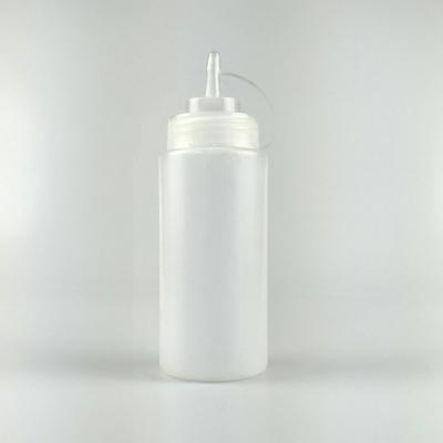 China Empty plastic hot Sause bottle 16oz sause bottle /peanut butter bottle on sale for sale