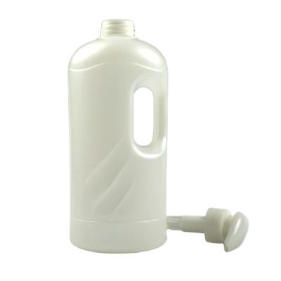 China Empty Dispenser Bottle 2L HDPE lotionbottle plastic shampoo bottle with pump on sale factory plastic wholesale for sale