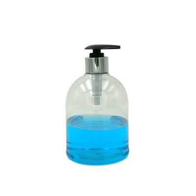 China Household Products Cheap Hot Selling Eco-Friendly 500ML Plastic Bottle Transparent For Hand Wash Liquid for sale