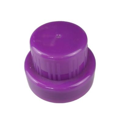 China Non spill 68mm pp plastic laundry detergent capsule screw cap for clothing softener bottle for sale