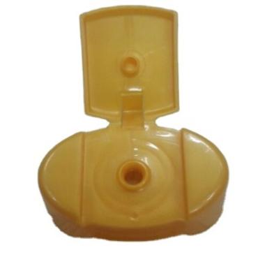 China Non Spill Good Quality Plastic Lovely Flip Top Cap For Shampoo Bottle for sale