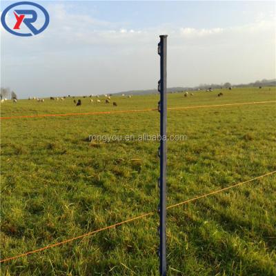 China Easily Assembled Cheap Step-in Poly Fence Post Coated Plastic Electric Fence Post For Garden Farm Fencing for sale