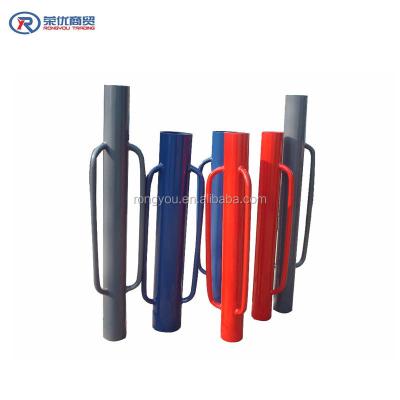 China Easily Assembled Low Cost Manual Hand Barrier Steel Post Conductor for sale