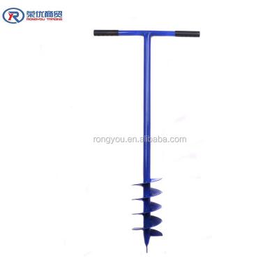 China Use formaking hole on tree planting hand soil earth auger ground digging digger / post hole for sale