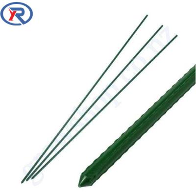 China Waterproof and Stable 16mm PVC Garden Stick Plant Support Stakes Mounting Standard for sale