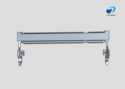 China DDR2 SO DIMM, SO DIMM Sockets, Double Data Rate (DDR) 2, Stack Height .205 in [5.2 mm], Right Angle Module Orientation for sale