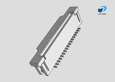 China FPC Connectors, Flex-to-Board, 17 Position, 1mm [.039in] Centerline, Zero Insertion Force (ZIF), Vertical, SMT for sale