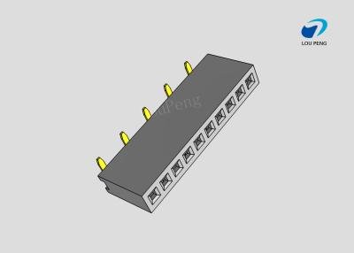 China Female header, PCB Mount Receptacle, Vertical, Board-to-Board, 10 Position, 2.54mm Pitch, Shrouded, Gold Flash, SMD for sale