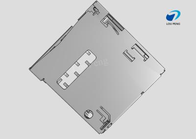 China SD Card Connectors, Secure Digital Compatible Card, 6 Position, Surface Mount, Right Angle for sale