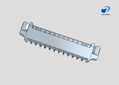 China PCB Mount Header, Wire-to-Board, 12 Position, 1.25mm Pitch, Tin, Natural Housing Color, Shrouded / Solid, SMD for sale