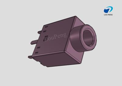 China DC Jack Connectors, Cable-to-Board, 5 Position, Phone Jack, vertical, Printed Circuit Board, DIP for sale