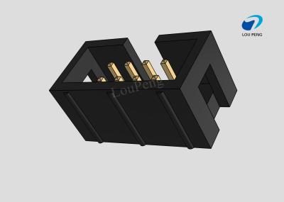 China IDC Header connector, PCB Mount Receptacle, Board-to-Board, 2X4 Position, 2.0mm Pitch, Gold Flash, vertical，DIP for sale