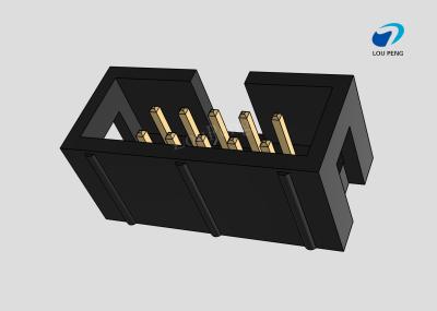 China IDC Header connector, PCB Mount Receptacle, Board-to-Board, 2x5 Position, 2.0mm Pitch, Gold Flash, vertical，DIP for sale