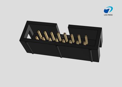 China IDC Header connector, PCB Mount Receptacle, Board-to-Board, 2x8 Position, 2.0mm Pitch, Gold Flash, vertical，DIP for sale