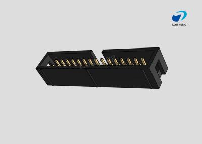 China IDC Header connector, PCB Mount Receptacle, Board-to-Board, 2x15 Position, 1.27mm Pitch, Gold Flash, Vertical，DIP for sale