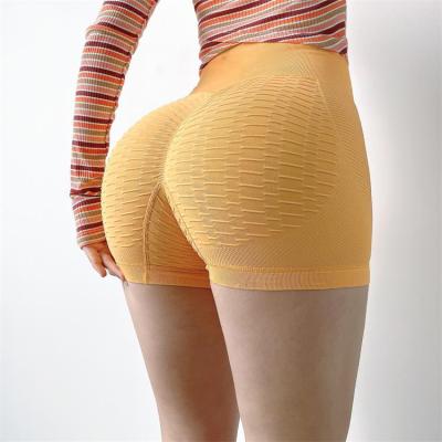 China Breathable Compression Butt Lift Workout Running Seamless High Waist Yoga Shorts Women for sale