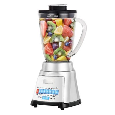 China 2.2L Hotel Kitchen Appliances Tabletop Industrial Blender Blender High Speed ​​Juicer for sale