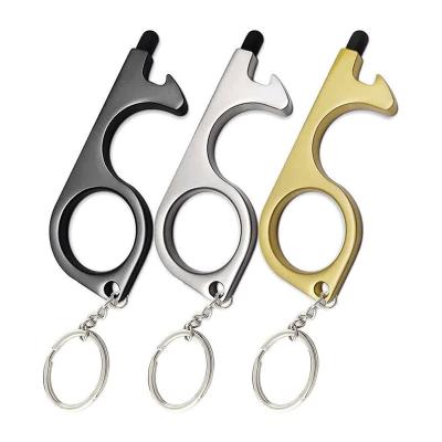 China Original Touchless door opener key chain no touch contact touchless door opener key chain for sale