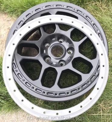 China ALLOY Flrocky 17X8.0 4X4 Alloy Wheels Pcd5x127 Offroad Wheel With Functional Beadlock for sale