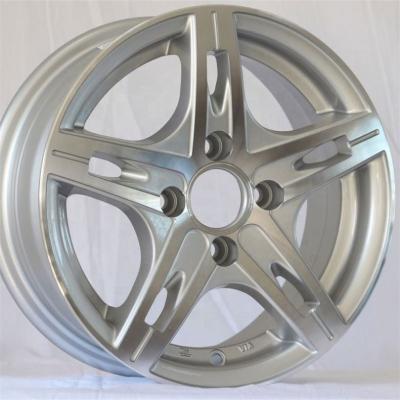 China Flrocky Aluminum 13 14 15 4*100~108 5*100~114.3 Aluminum Alloy Wheel Car Wheel Rims Custom Make for sale