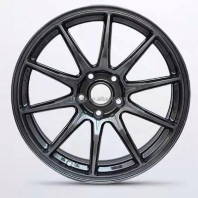 China Car Trailer Wheel Rim 17 18 Inch 10 Spokes Design Aluminum Alloy Wheel Rim For Ten Spokes GT Series Racing GT Hyper HLT for sale