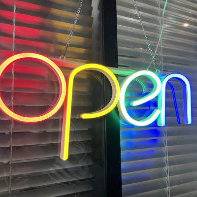 China INS manufacturerwholesale neon signs indoor / outdoor customized electronics lighted led neon open sign for coffee&tea for sale