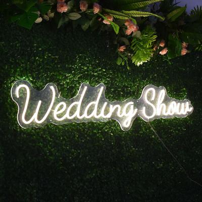 China Long Durable SRY SIGN Factory Supplier Signage Projecting Letter Led Neon Sign For Wedding for sale