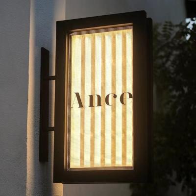 China SRY SIGN Light Box Indoor Outdoor Corrugated Acrylic Sign Customized Billboard Letter Light Box for sale